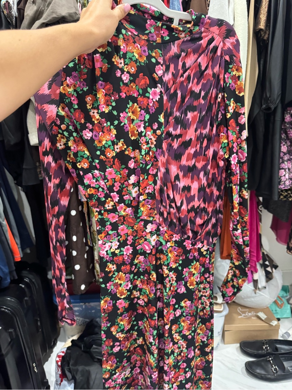 River Island Midi Dress UK 12/US 8